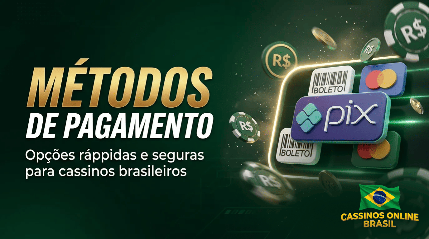 Métodos de Pagamento em Cassinos Online Brasileiros